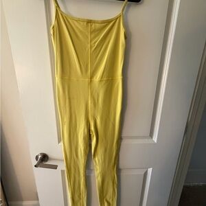 Aritzia Yellow Jumpsuit